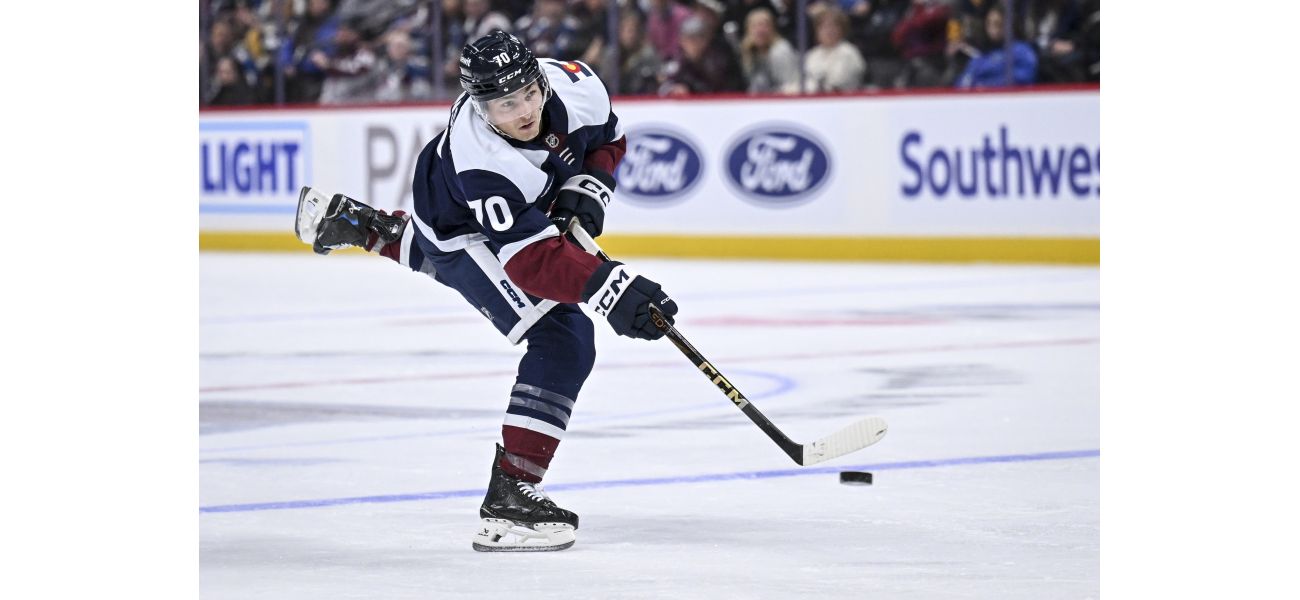 Sam Malinski has been a standout performer for the Avalanche so far this season.