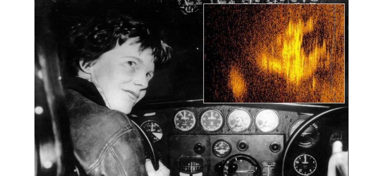 A new discovery made in sonar image thought to show Amelia Earhart's crashed aircraft.