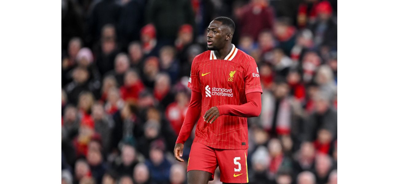 Konate gives update on his injury before Liverpool's match against Manchester City.