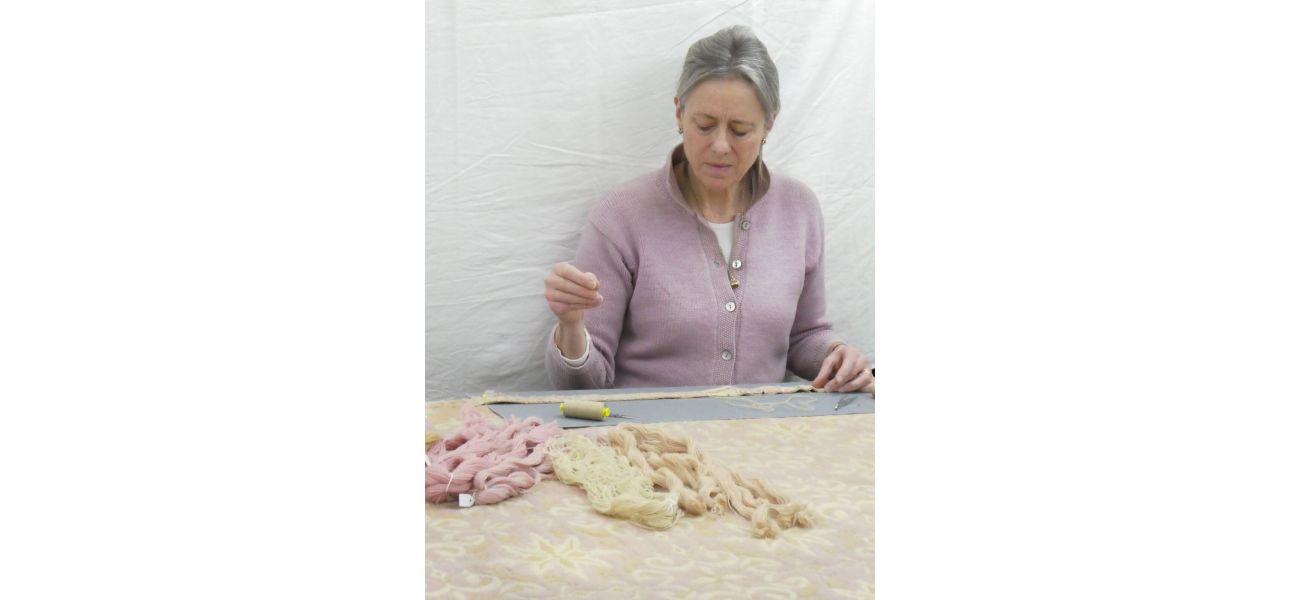 Sophie Younger is working to save Scotland's traditional fabrics.
