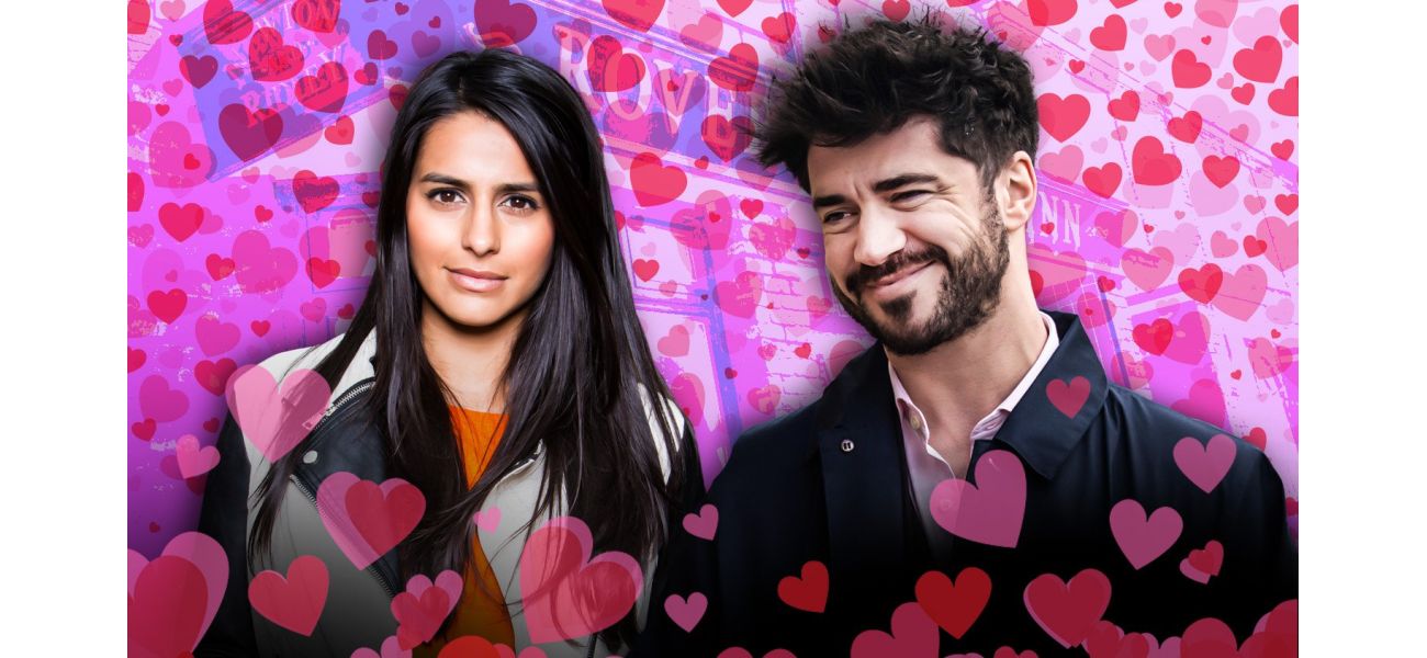 Coronation Street characters officially become romantic after they kiss.