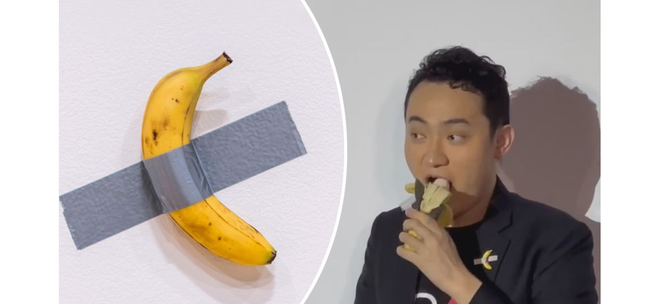 A businessman who owns cryptocurrency spent $9.5 million on a banana artwork and then consumed it.