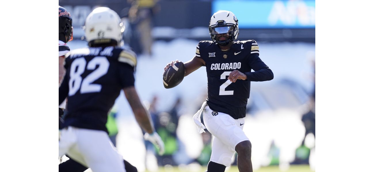 Coach Prime impressed by QB Shedeur Sanders' five-touchdown performance, believes he should be a top contender for the Heisman alongside Travis Hunter.