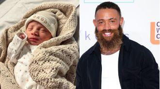 Ashley Cain devastated to miss son's birth.