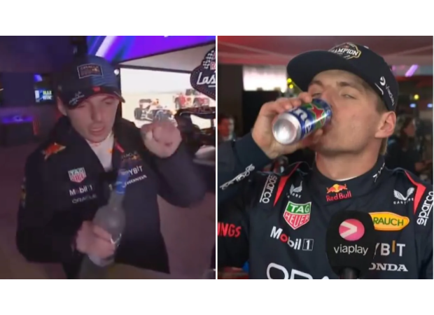 F1 driver reveals details of Max Verstappen's early morning bar celebrations in Las Vegas.