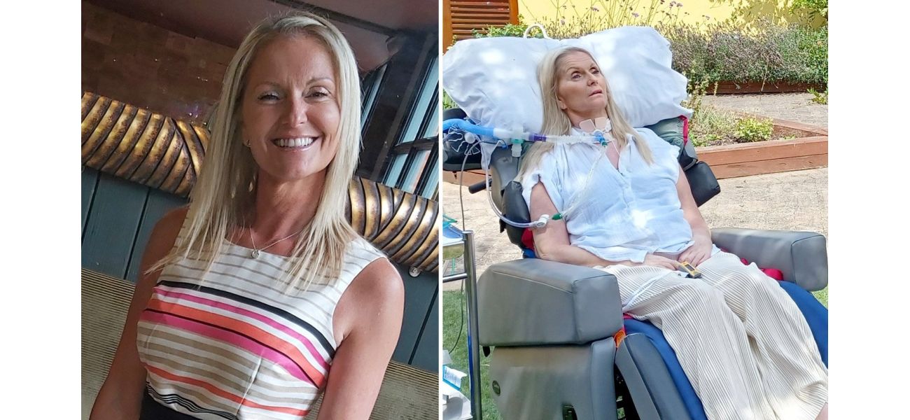 Mother left unable to physically show affection or express love to her son due to being paralyzed in a car accident.