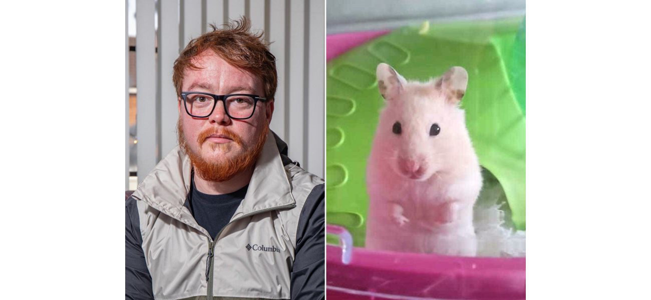 Man's life in danger after pet hamster attack.