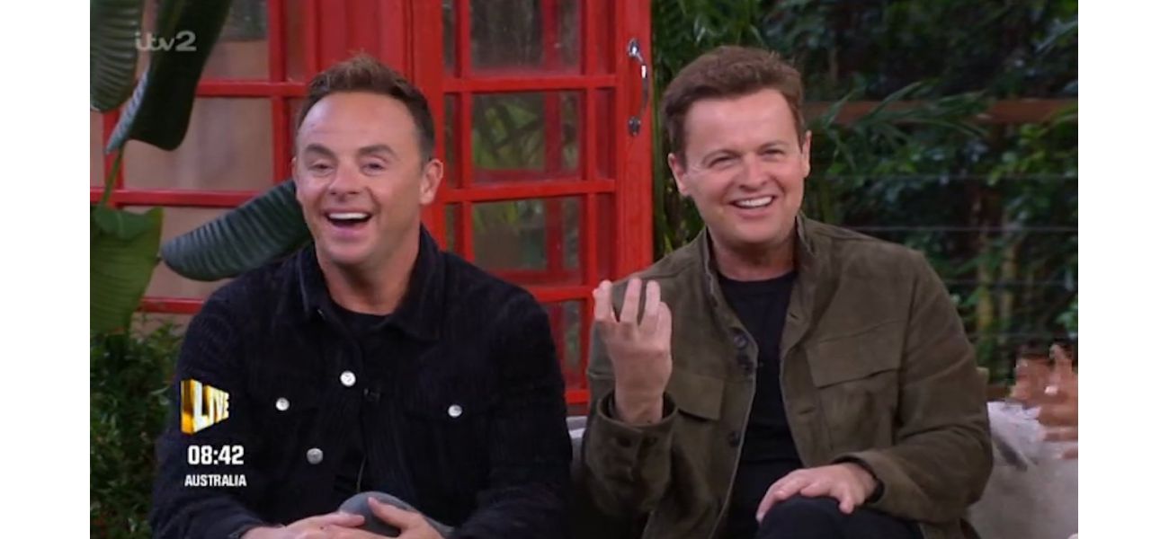 Fans of I'm A Celebrity were moved to tears when host Declan Donnelly made a funny sexual joke.