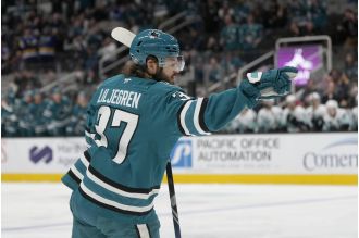 Sharks defeat Kraken, score most goals of season