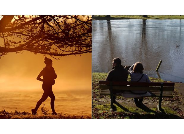 The Met Office cautions about erratic weather patterns, with temperatures fluctuating before dropping once more.