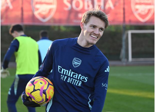 Odegaard identifies a significant change in Arsenal's progress this year.