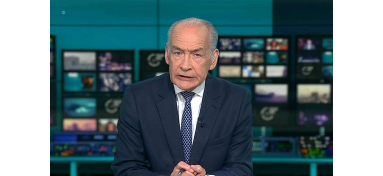 72-year-old newsreader Alastair Stewart has lost the ability to tie his own shoes.