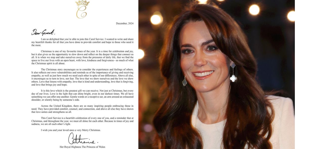 Kate Middleton shares personal details in holiday message, reveals struggles during ‘darkest’ moments.
