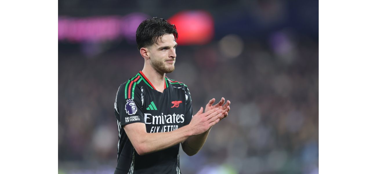 A West Ham supporter criticized Declan Rice for being disrespectful following the team's loss to Arsenal.