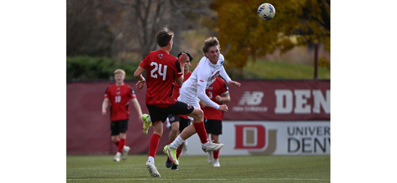 DU Pioneers defeat No. 14 Indiana in NCAA Tournament with strong start, focused on winning national title.