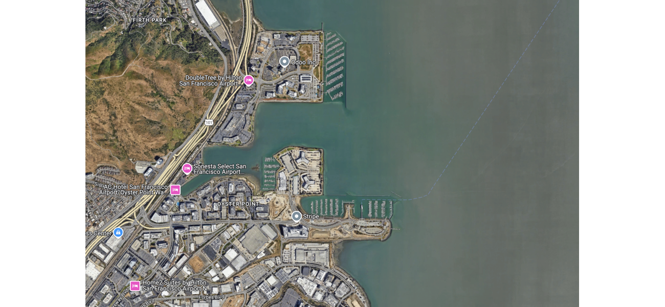 A group of 18 people were saved after their boat overturned in the waters of South San Francisco Bay.