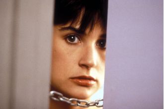 Demi Moore admits feeling scared by one of her famous 90s roles.