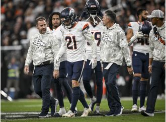 Riley Moss out, Josh Reynolds uncertain for Broncos vs. Browns.