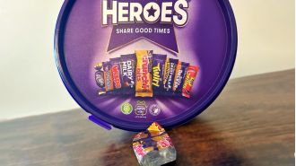 Woman is surprised by unpleasant discovery in £6 box of Heroes chocolates