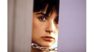 Demi Moore admits feeling scared by one of her famous 90s roles.