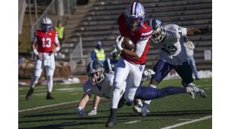 Cherry Creek easily defeats Valor Christian, securing their spot in the Class 5A championship game for the seventh year in a row.