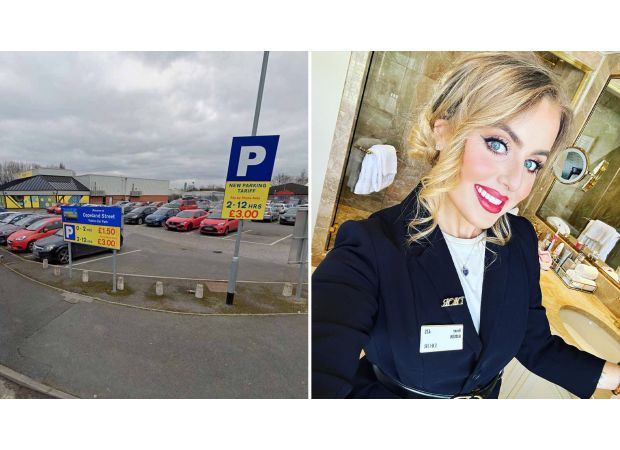 Woman charged almost £2,000 for taking too long to pay for parking.