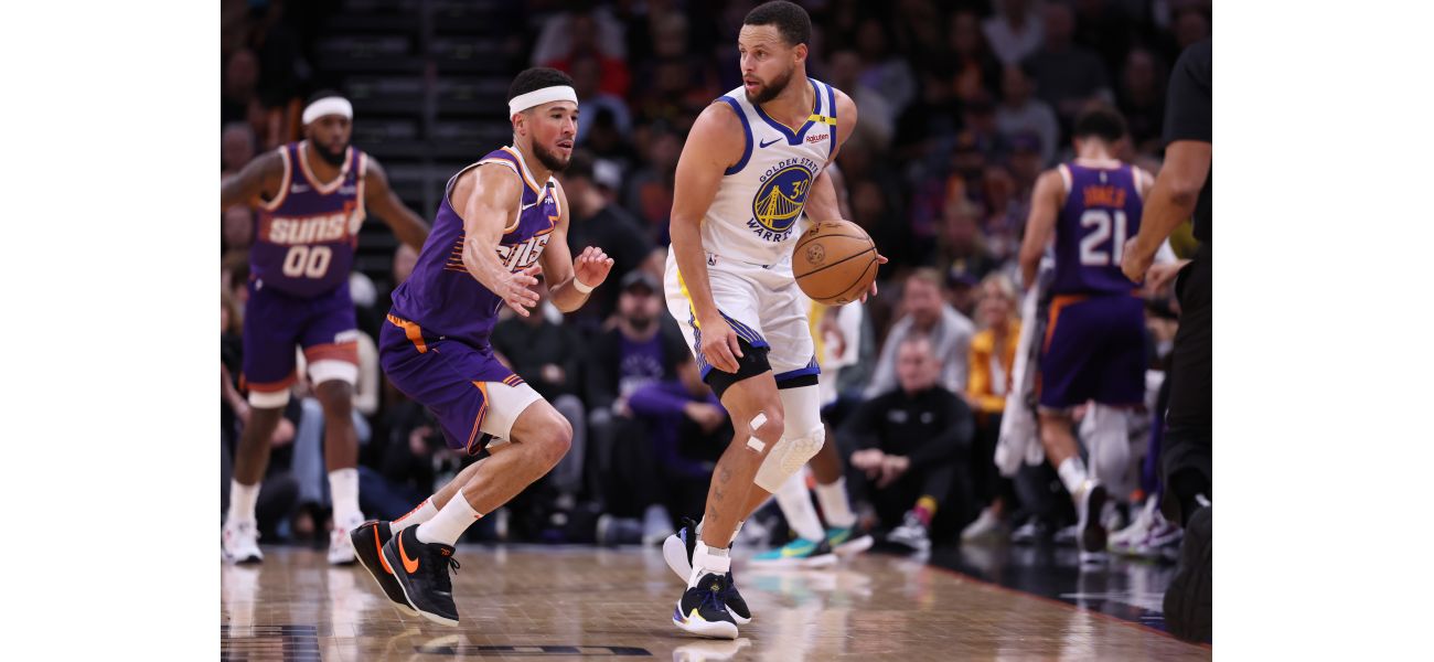 Suns dominate first half, sending Warriors to fourth consecutive loss.