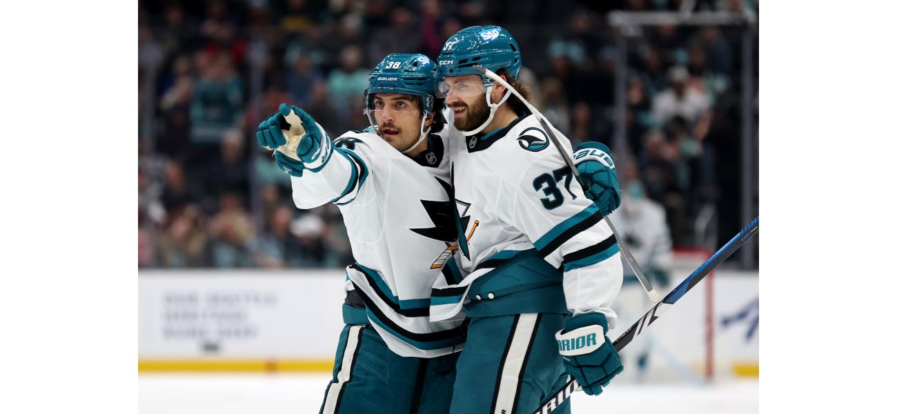 Sharks sweep Kraken with strong second period in home-and-home series.