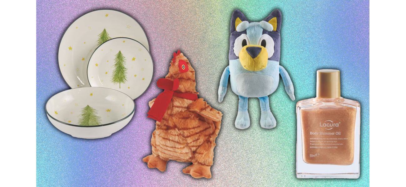 Aldi unveils December 2024 Specialbuys featuring dinnerware and toys.