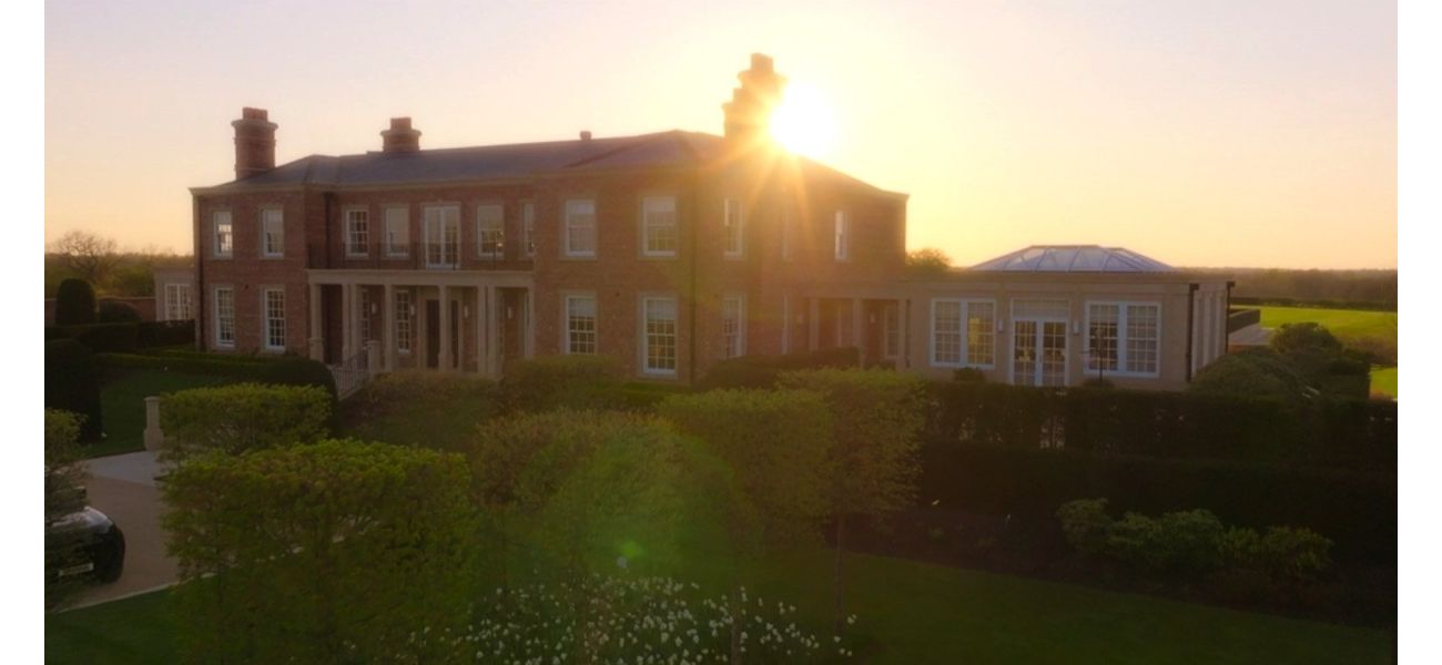 Take a look inside the lavish £20 million home of Coleen and Wayne Rooney, complete with a football pitch, bars, and even an underground tunnel.