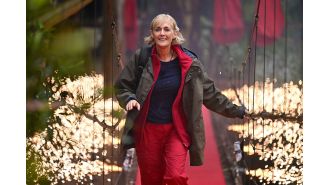 Celebrity loses significant amount of weight in short time at camp.