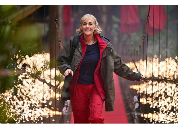 Celebrity loses significant amount of weight in short time at camp.