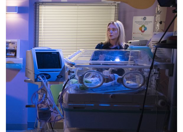 Lauren Bolton's worst fear comes true as her baby Frankie is taken to the hospital in Coronation Street.