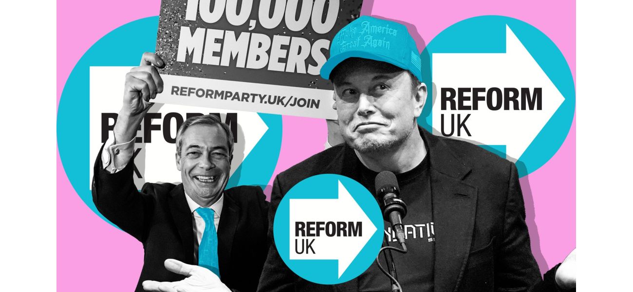 Elon Musk plans to give £78 million to assist Nigel Farage.