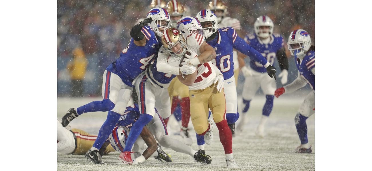 McCaffrey injured knee in 49ers' game against Buffalo.