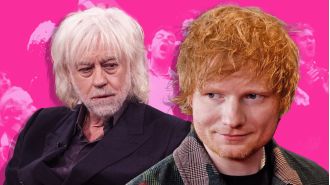 Bob Geldof feels invigorated by the criticism surrounding Band Aid and the issue with Ed Sheeran.