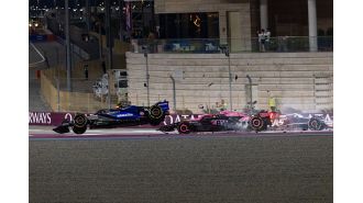 F1 team fires driver after crashing in Qatar GP.