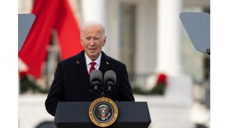 Biden goes back on promise not to pardon son Hunter.