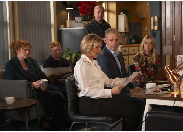 Exes find solace in each other's sorrow in upcoming funeral scenes on Coronation Street.