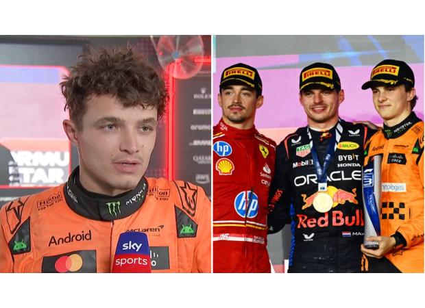 Lando Norris regrets mistake that cost him victory in Qatar Grand Prix.