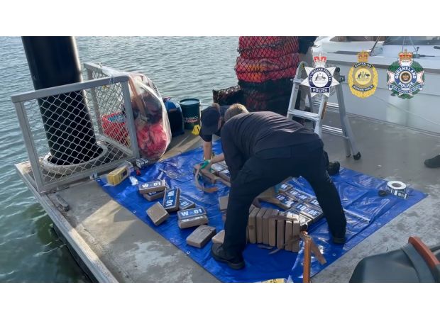 13 people have been arrested in Australia's largest cocaine bust ever by the police.