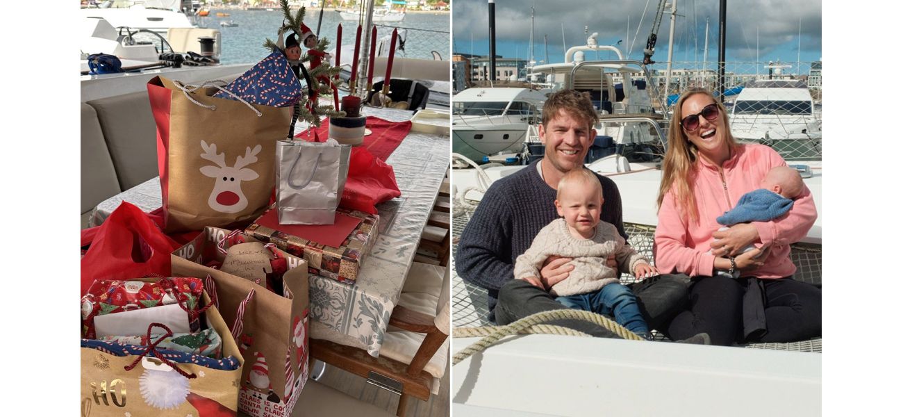 This year's Christmas will be unique as our family of four resides on a sailboat.