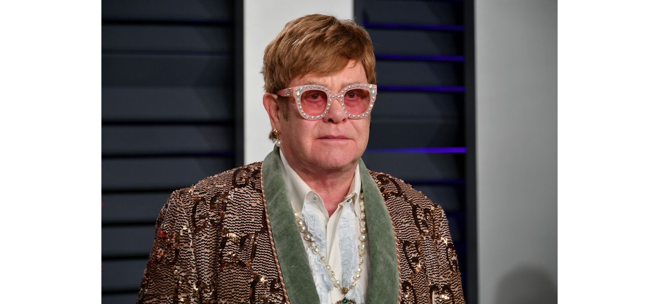 Elton John has faced several health concerns, including significant eyesight loss, in recent years.