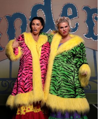 Kerry Katona confirms or denies rumours about Katie Price moving in with her.