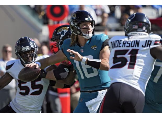 Jaguars coach condemns violent hit on QB Trevor Lawrence as unacceptable for the league.