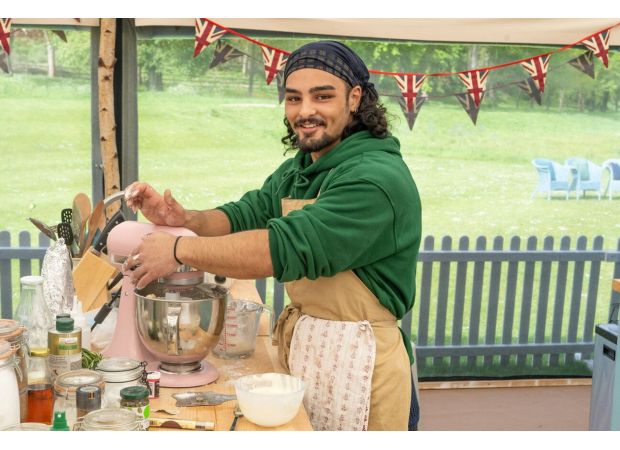 A popular Bake Off contestant shares that he's received some unsettling direct messages after gaining fame.