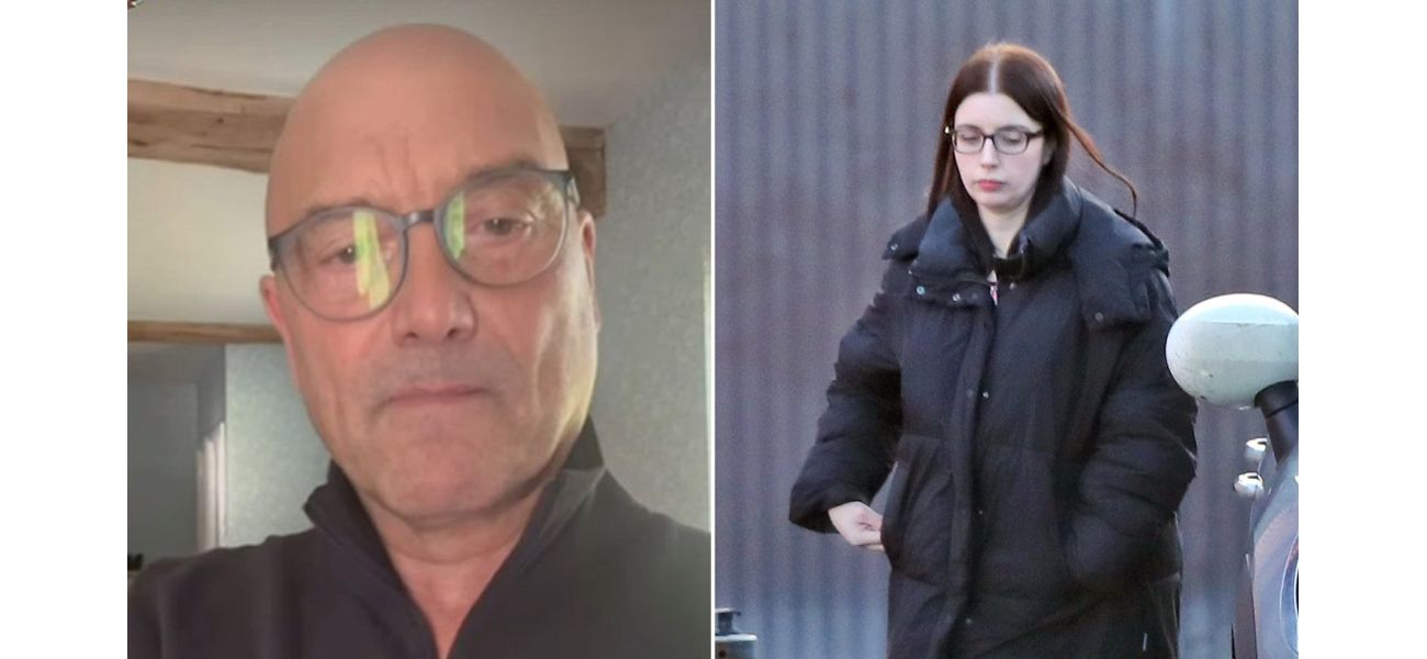 Gregg Wallace's wife appears downcast after recent MasterChef scandal accusations.