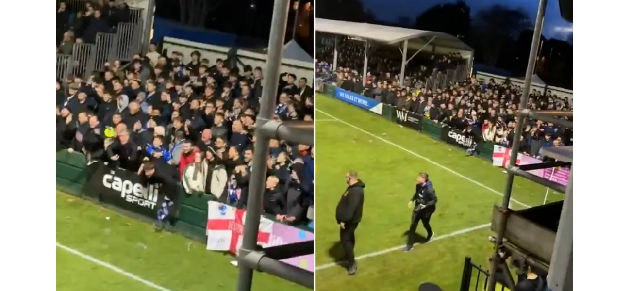 Fan accused of making racist gesture at football game dies 24 hours later under suspicious circumstances.