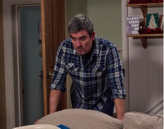 Cain from Emmerdale gives a warning to a new resident joining the Dingles.