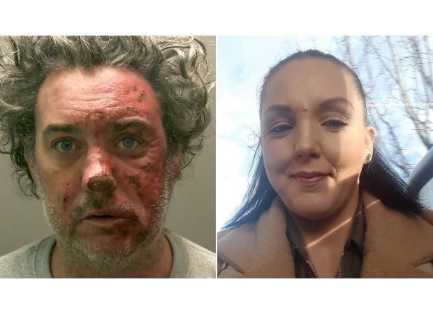 Man sentenced to lifetime imprisonment for murdering girlfriend by dousing her with gasoline and lighting her on fire.